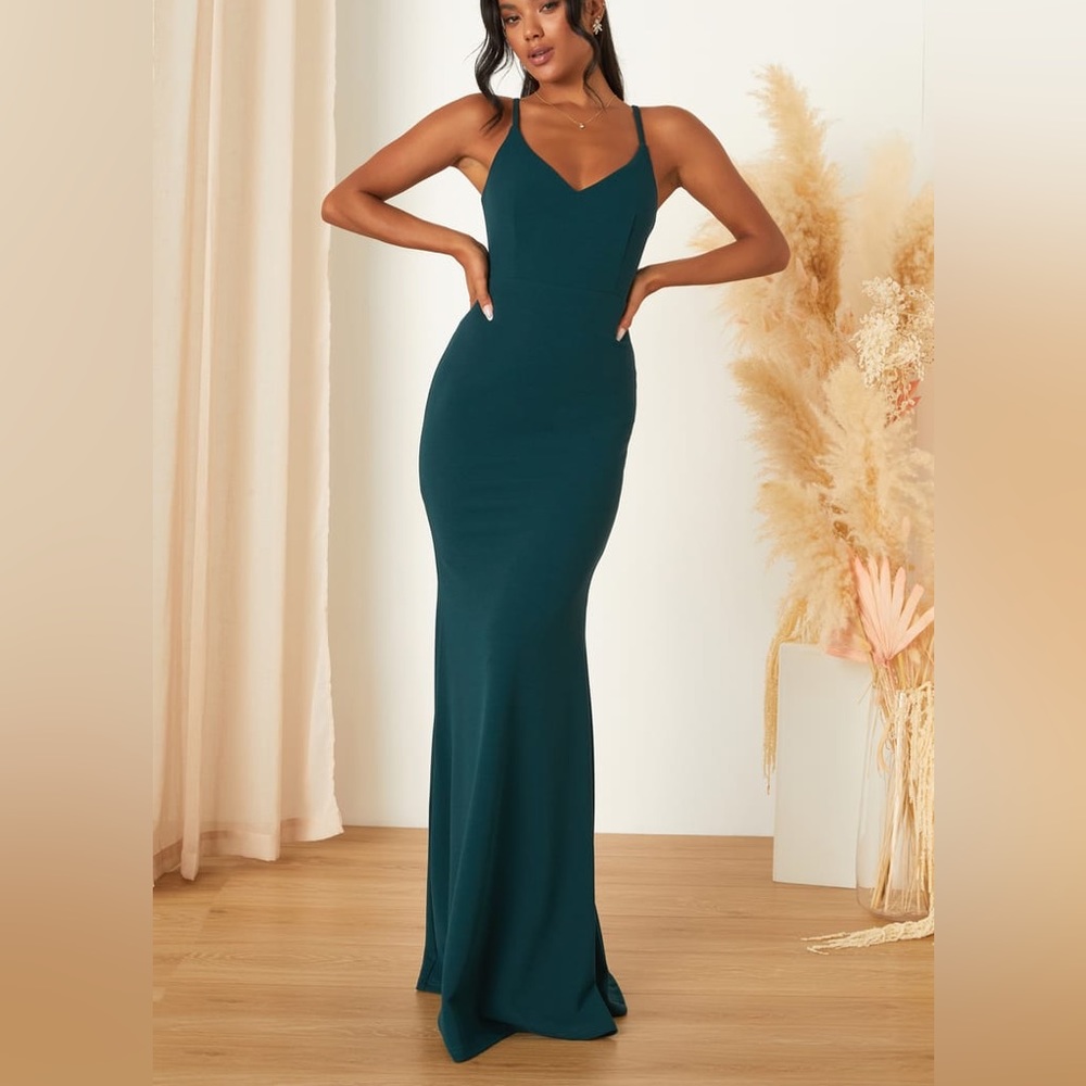 Forest Green Maxi Dress